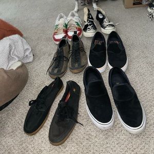 A lot of shoes for sale
